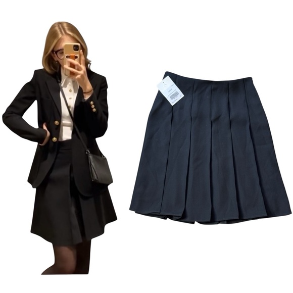 Louis Vuitton Dresses & Skirts - Louis Vuitton Uniforms Pleated Skirt size 36 (US 4) NWT